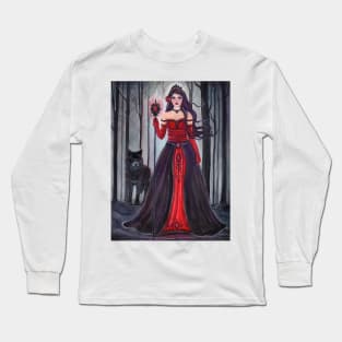 Whisper in the wild wood by Renee Lavoie Long Sleeve T-Shirt